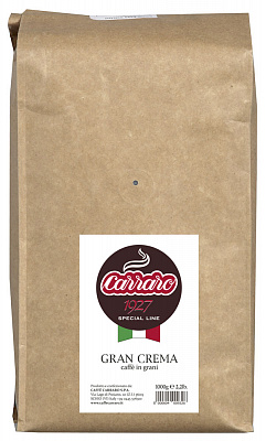 Carraro Gran Crema кофе в зернах