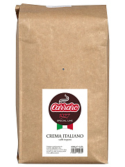 Carraro Crema Italiano кофе в зернах